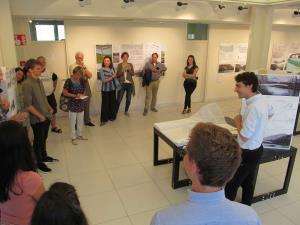 Razstava natečajnih elaboratov_brv čez Sočo (Foto N. Humar, Z. Štanta)